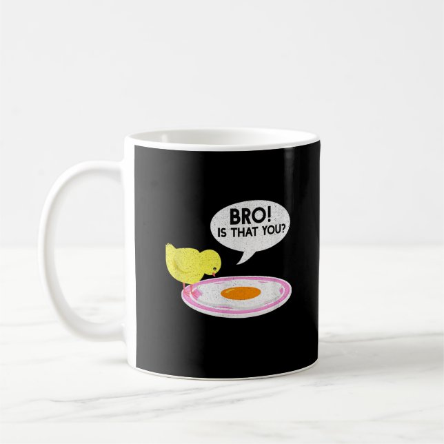 Chicken Whisperer Funny Bro Is That You Funny Farm Coffee Mug (Left)