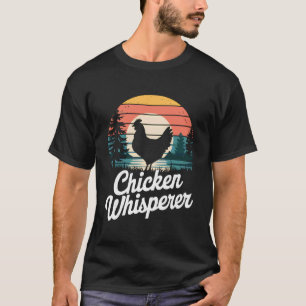 Chicken Whisperer Retro Vintage Chicken Lover T-Shirt