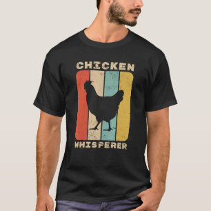Chicken Whisperer Vintage Sunset Cute Women's Chic T-Shirt