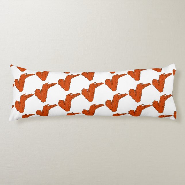 Chicken Wing Body Pillow (Front)