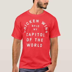 Chicken Wing Capitol of the World Buffalo NY Vinta T-Shirt