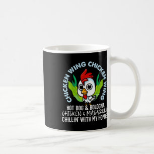 Chicken Wing Chicken Wing Hot Dog Bologna Macaroni Coffee Mug