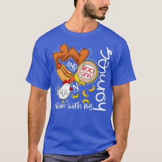 Chicken Wing Chicken Wing Hot Dog  Bologna Viral S T-Shirt