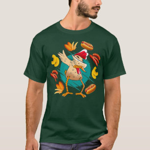Chicken Wing Chicken Wing Hotdog and Bologna T-Shirt