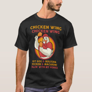 Chicken Wing Chicken Wing Shirt Kids Hot Dog Bolog