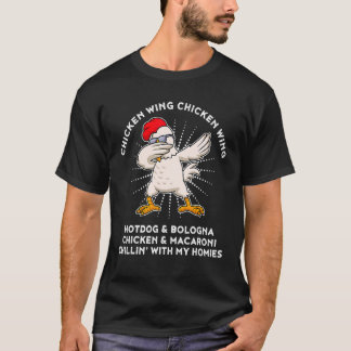 Chicken Wing Chicken Wing  Song Lyric Hot Dog Bolo T-Shirt