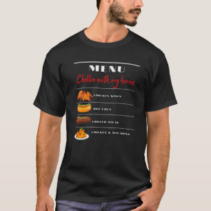Chicken Wing Hotdog And Bologna Song Lyric -S T-Shirt