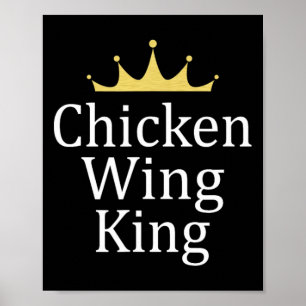 Chicken Wing King Poster