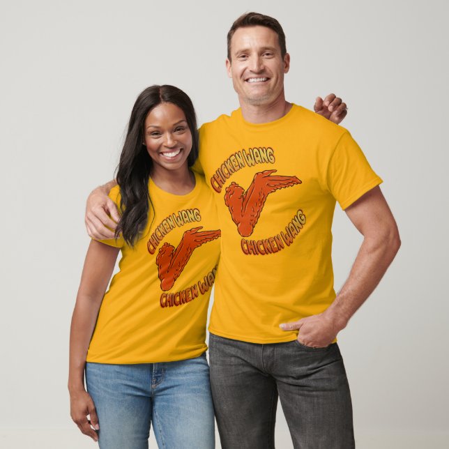 Chicken Wing Men's Basic T-Shirt (Unisex)