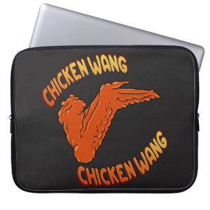 Chicken Wing Neoprene Laptop Sleeve