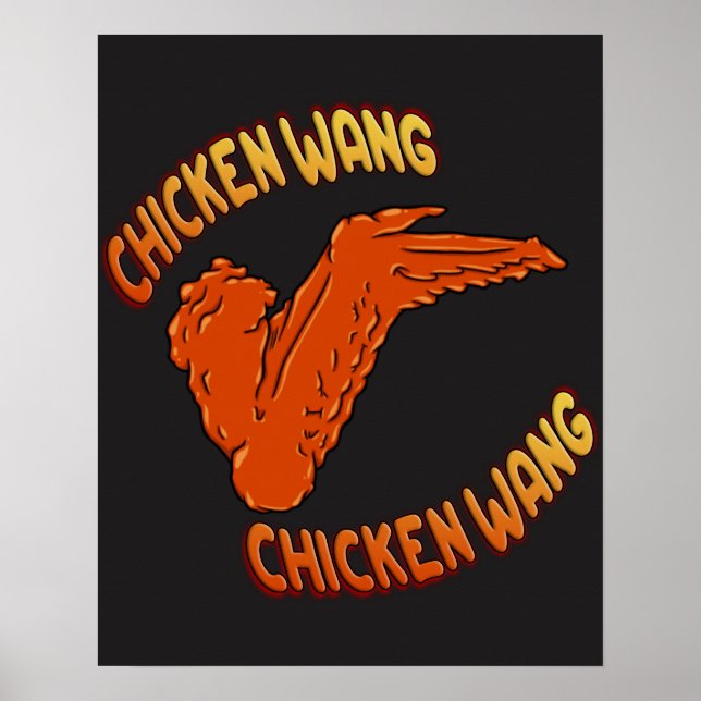 Chicken Wing Poster (Front)