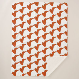 Chicken Wing Sherpa Blanket