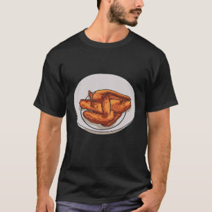 Chicken Wings In Bowl Cooked Chicken Wings T-Shirt