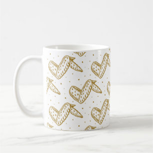 Chicken Wings Pattern Coffee Mug