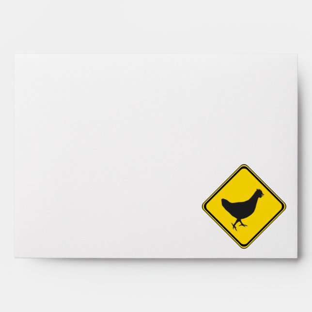 Chicken Xing! Envelope (Front)