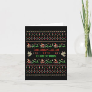 Chickenleigh It's Christmas Funny Xmas Card