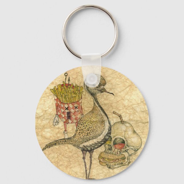 Chicken'n'fries Key Ring (Front)