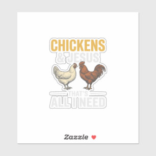 Chickens And Jesus Vintage Farm Faith Shirt_1