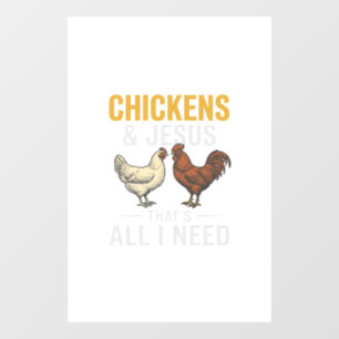 Chickens And Jesus Vintage Farm Faith Shirt_1
