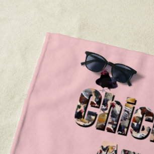 Chickens And Roosters, Beach Towel