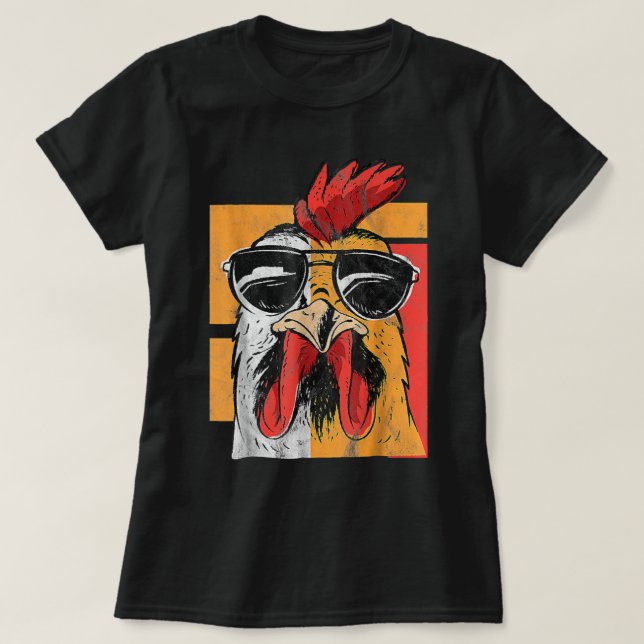 Chickens Are Like Potato Chips You Can't Have Just T-Shirt (Design Front)