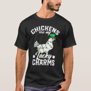Chickens Are My Lucky Charms St Patricks Day Poult T-Shirt