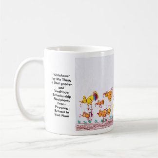 "Chickens" by Ma Theu, 2nd grader Coffee Mug