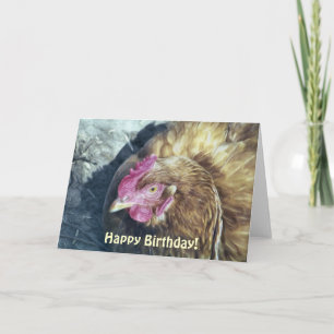 CHICKENS CARD