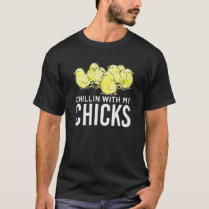 Chickens Costume Cockerel Chicken Bird Lady Chicke T-Shirt