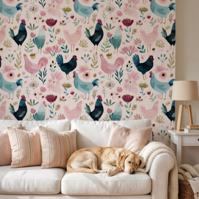 Chickens Cottagecore Wallpaper (Creator Uploaded)