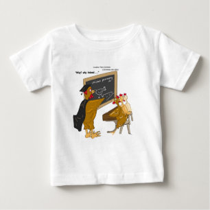 Chickens Cross The Road Philosophy Funny Baby T-Shirt