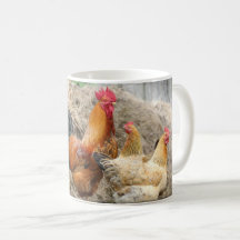 Chickens Down on the Farm Mug