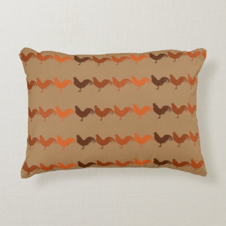 Chickens Everywhere Decorative Cushion