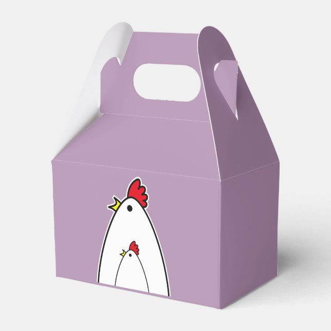 Chickens Favour Box (Front Side)