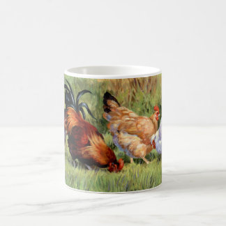 Chickens in a Row Coffee Mug