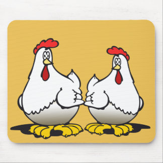 chickens mouse pad