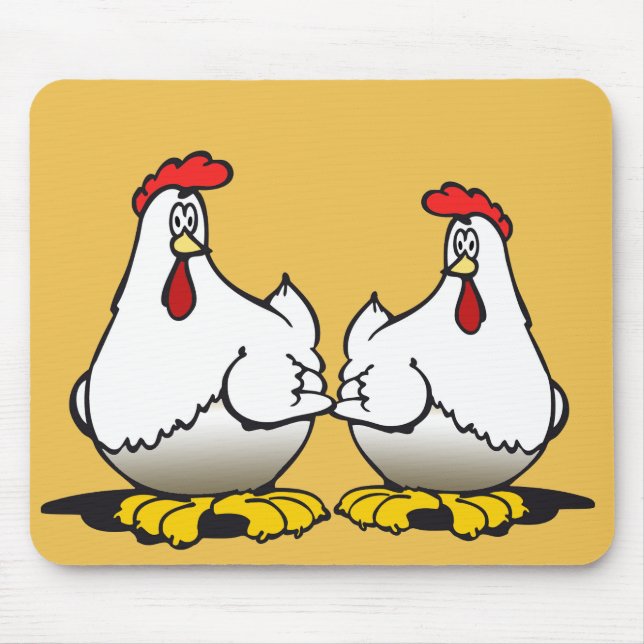 chickens mouse pad (Front)