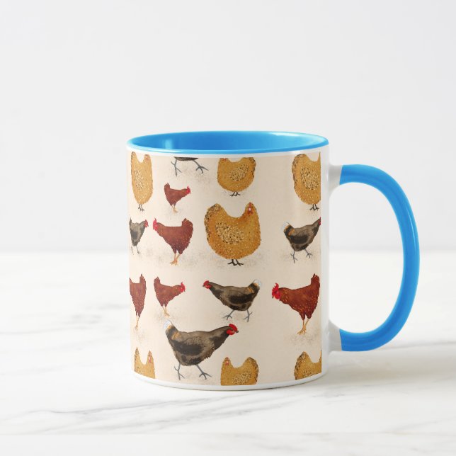 Chickens Mug (Right)