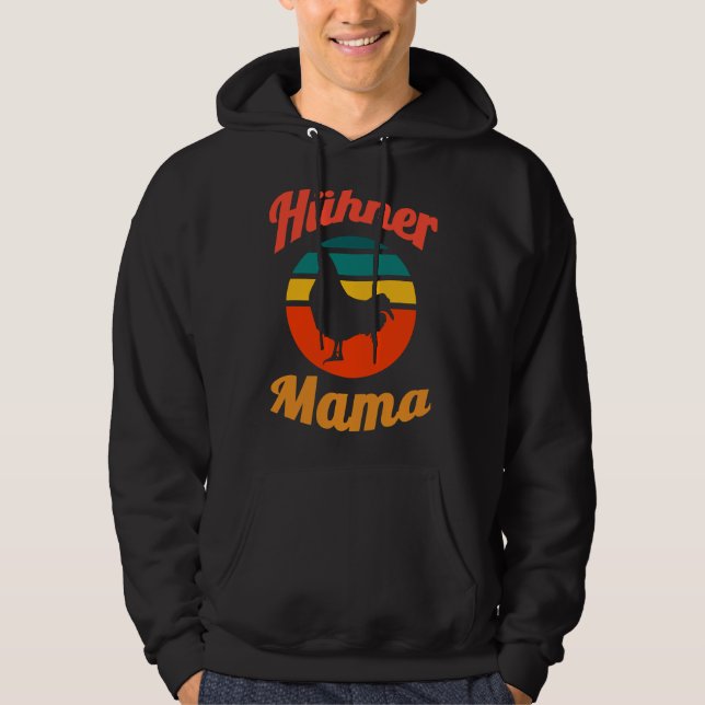 Chickens mum   hoodie (Front)