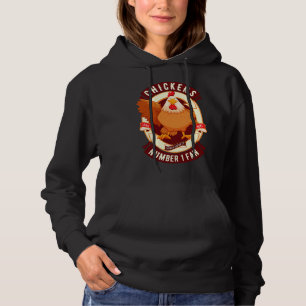 Chickens Number One Fan Hen Lover Hoodie