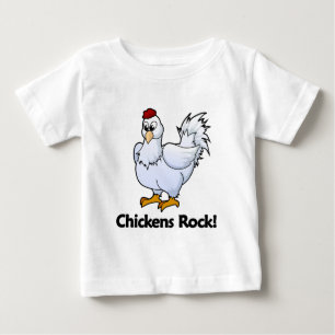 Chickens Rock! Baby T-Shirt