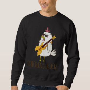 Chickens Rock Cute Chicken   Sweatshirt