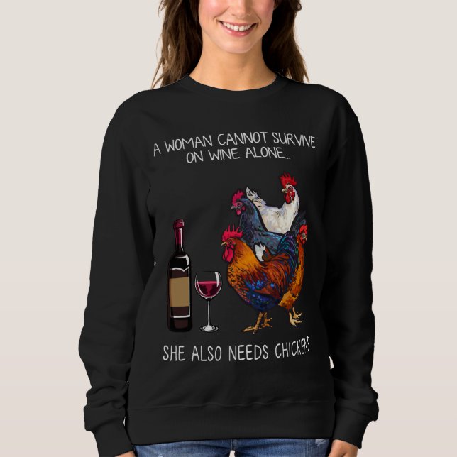 Chickens Sweatshirt (Front)