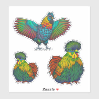 Chickens times Three