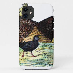 Chickens Vintage Animal iPhone 11 Case