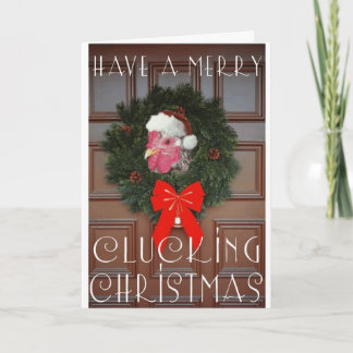 Chickie Boom-Boom Christmas Card