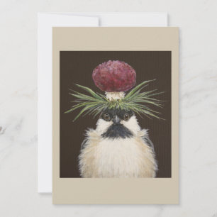 Chickie the chickadee card