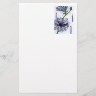 "Chickory" Floral Stationery