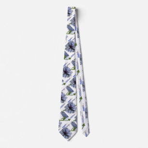 "Chickory" Flower Garden Neck Tie