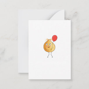 Chickpea theme, chickpea design card